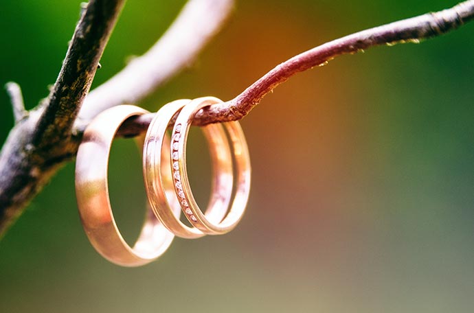 Tejomaya Cocktail Ring in Jadau with Meenakari